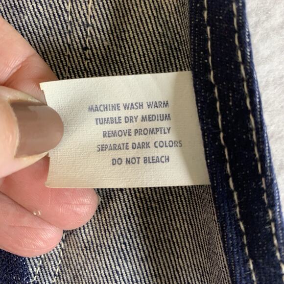 Vintage 1940s Key Imperial Aristocrat Men Denim Bib Overalls 36X32 Crisp Durable - Picture 10 of 15